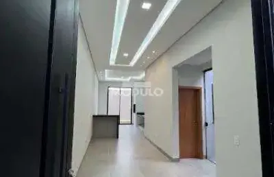 Casa residencial à venda, 3 quartos, 1 suíte, 2 vagas, novo mundo - uberlândia/mg