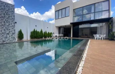 Casa alto padrão no jd brasilia - aceita permuta em apartamento ou terreno