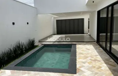 Casa residencial à venda, 2 quartos, 3 suítes, 4 vagas, novo mundo - uberlândia/mg
