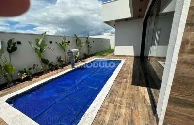 Casa de condomínio à venda, 3 quartos, 3 suítes, 2 vagas, granja marileusa - uberlândia/mg