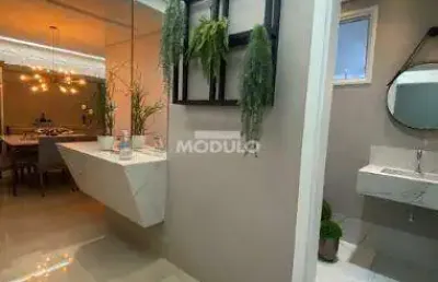 Apartamento à venda, 3 quartos, 1 suíte, 2 vagas, santa mônica - uberlândia/mg