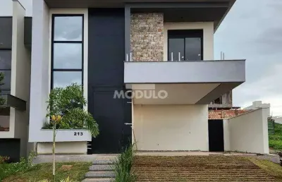 Casa de condomínio à venda, 4 quartos, 2 suítes, 4 vagas, granja marileusa - uberlândia/mg
