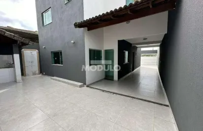 Casa residencial para locação, bairro santa mônica com 3 quartos