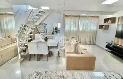 Cobertura residencial para locação, no bairro santa mônica com 4 quartos