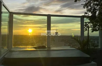 Cobertura duplex à venda, 5 quartos, 5 suítes, 4 vagas, martins - uberlândia/mg