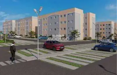 Apartamento à venda, 2 quartos, 1 vaga, granja marileusa - uberlândia/mg
