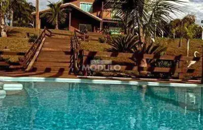 Chácara à venda, 4 quartos, 3 suítes, 5 vagas, conjunto alvorada - uberlândia/mg