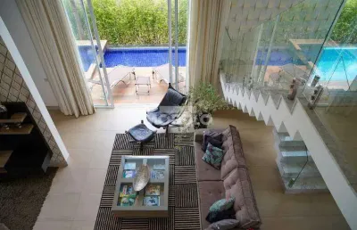 Casa de condomínio à venda, 4 quartos, 4 suítes, jardins genova - uberlândia/mg