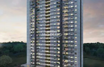 Apartamento à venda, 2 quartos, 1 suíte, 2 vagas, jardim sul - uberlândia/mg