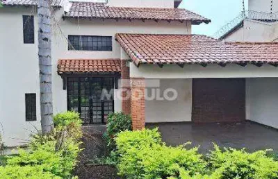 Casa comercial / residencial à venda, 4 quartos, 1 suíte, 4 vagas, cidade jardim - uberlândia/mg