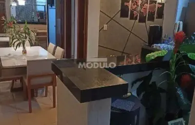 Apartamento à venda, 2 quartos, 1 suíte, 2 vagas, santa mônica - uberlândia/mg