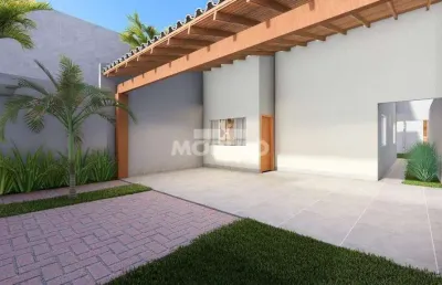 Casa residencial à venda, 2 quartos, 1 vaga, residencial fruta do conde - uberlândia/mg