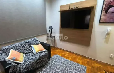 Apartamento mobiliado para locação no centro da cidade com 1 quarto