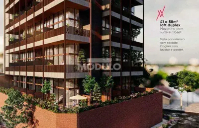 Flat à venda, 1 quarto, 1 suíte, 1 vaga, lidice - uberlândia/mg