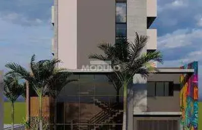 Flat à venda, 1 quarto, 1 suíte, 1 vaga, umuarama - uberlândia/mg