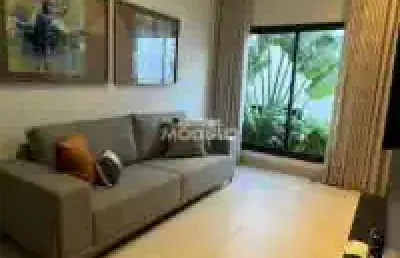 Apartamento mobiliado para locação no jardim karaíba.