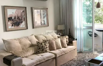 Apartamento semi mobiliado para locação no jardim finotti