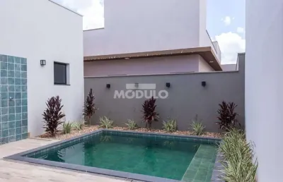 Casa de condomínio à venda, 3 quartos, 3 suítes, 4 vagas, novo mundo - uberlândia/mg