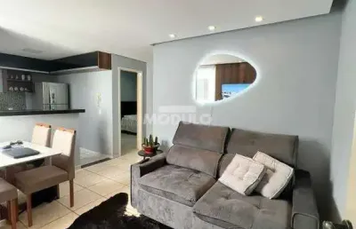 Apartamento à venda, 2 quartos, 1 vaga, gavea - uberlândia/mg