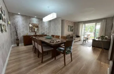 Apto pronto para morar no térreo do atmosphera com 131mts, 4 dorms sendo 2 suítes, terraço gourmet e 2 vagas de garagem.