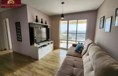 Apto pronto para morar no atmosphera com 78mts, 2 dorms sendo 1 suíte, terraço gourmet e 1 vaga de garagem.