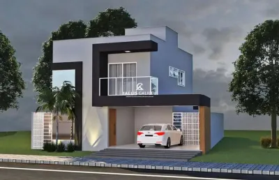 Casa em condomínio fechado com 4 quartos à venda na avenida doutor nicanor barreto, verde lar, teresina por r$ 1.100.000