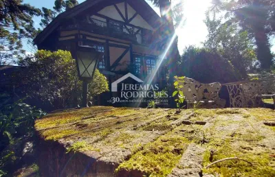 Casa com 6 dormitórios, 735 m² - condomínio jardim véu da noiva - campos do jordão/sp