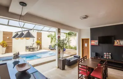 Casa com 4 dormitórios, 295 m² - condomínio reserva dos lagos - pindamonhangaba/sp