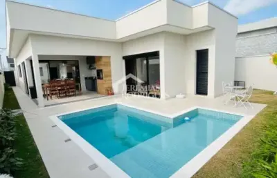 Casa com 3 dormitórios, 187 m² - condomínio santa mônica - caçapava/sp