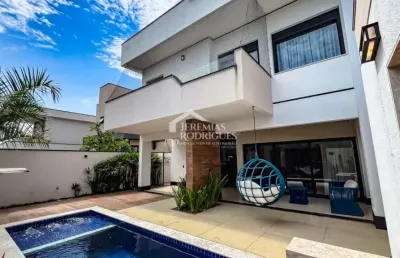 Casa com 3 dormitórios, 347 m² - condomínio green park - taubaté/sp