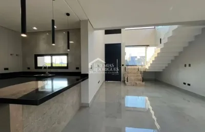 Casa com 3 dormitórios, 190 m² - condomínio santa mônica - caçapava/sp.