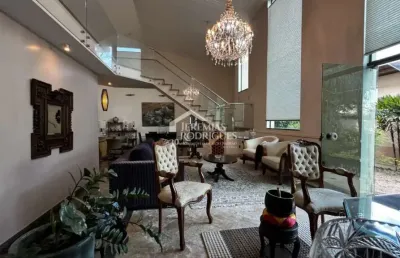 Casa à venda com 6 dormitórios no condomínio vale do sol em tremembé/sp