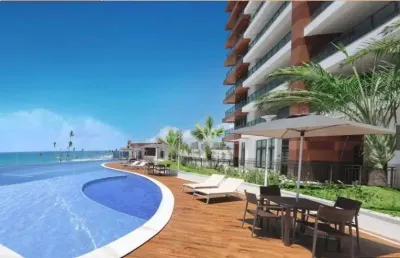 Apartamento a venda 235 m, 4 suítes, 4 vagas, vista mar jaguaribe - salvador - ba