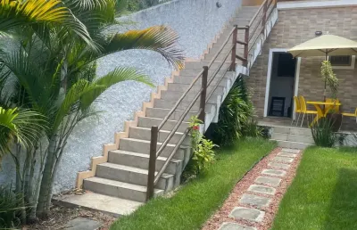 Casa charmosa na ilha de bom jesus dos passos – conforto, natureza e tranquilidade