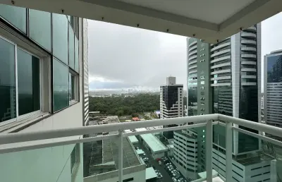 Oportunidade única em frente ao salvador shopping: 2 quartos, alto padrão e infraestrutura de resort!
