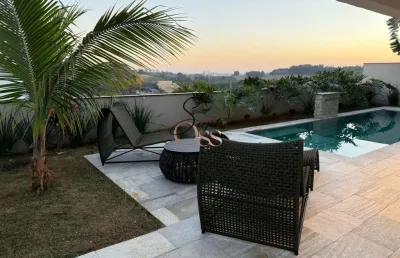 Casa em condomínio fechado com 5 quartos à venda no santa rosa, piracicaba  por r$ 5.600.000