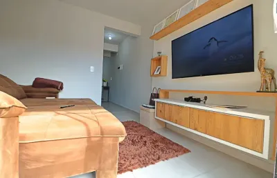 Geminado sobrado semi mobiliado com 2 quartos e área gourmet – jaraguá do sul
