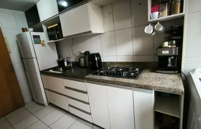 Apartamento com varanda à venda no residencial via tropical – samambaia valor: r$349.990 – aceita financiamento bancário e uso do fgts