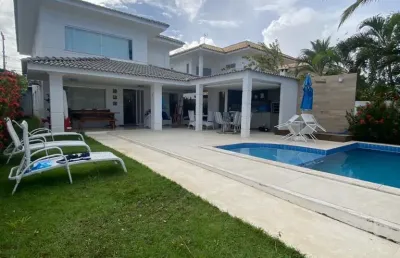 Casa em condomínio fechado em vilas do atlântico com 4 quartos priscila dutra
