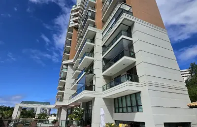 Oportunidade apartamento cobertura com 2 suítes em armação bela vista long stay