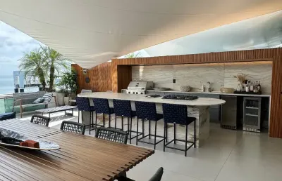 Apartamento de alto luxo  venda  3 suítes  porto trapiche residence mobiliado