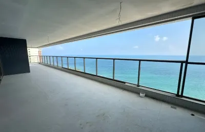 Apartamento de 4 suítes no undae ocean ondina vista mar alto padrão
