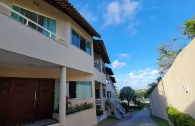 Casa em condomínio fechado com 3 quartos e área gourmet em patamares no al maré