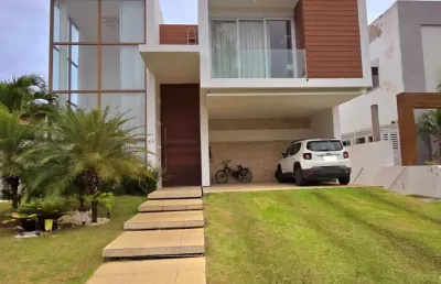 Casa no condominio parque costa verde em piatã 8 suites  area gourmet reformada e piscina