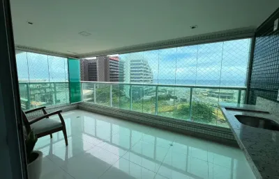 Apartamento a venda 3 quartos em armação vista mar e varanda gourmet no paradise residence