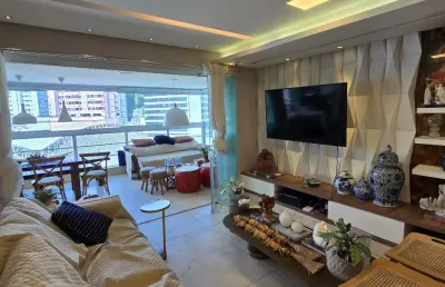Apartamento a venda na barra 4 suites no cond barra porto nascente com armários varanda gourmet e 4 vagas