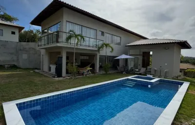 Casa a venda em praia do forte com 4 suites no cond iberosate