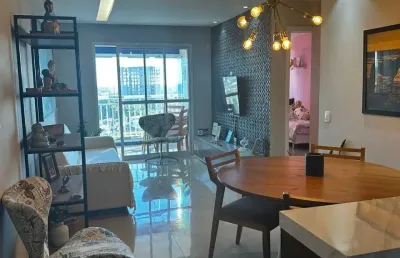 Apartamento a venda em buraquinho 3 quartos vista mar no vila do mar