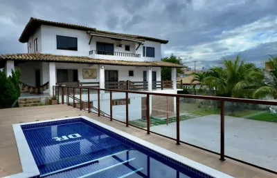 Casa a venda em vilas do atlântico 5 quartos nascente com piscina e área gourmet