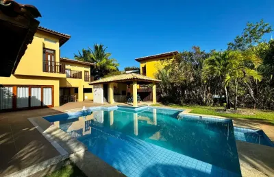 Casa a venda em costa do sauipe 4 suites mobiliada em quintas do sauipe